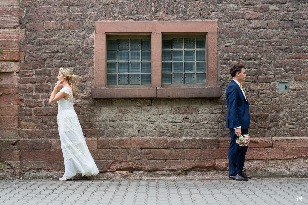 Flowerpower Hochzeit, Haarschmuck Blüten Hippie-Style Gutshof Ladenburg, real wedding
