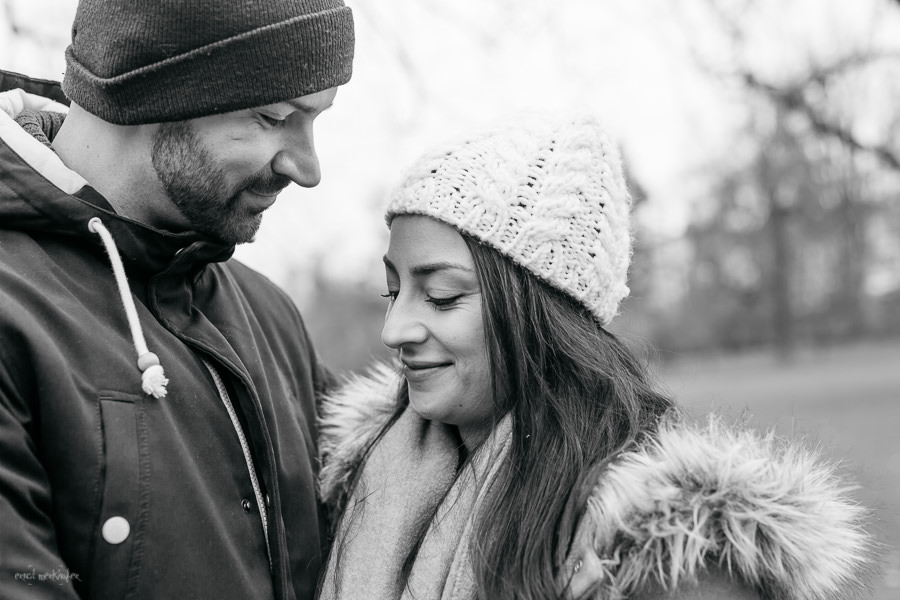 Paar Foto-Session, Schneetreiben, EMF, Ernst Merkhofer, Fotograf, Hochzeitsfotograf, Probesession, Schnee, Schneesturm