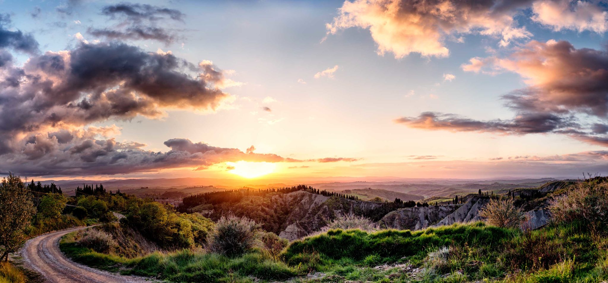 Toskana, Val d'Orcia, Frühling, Workshop, Workshops, Fotografie, Panorama, Photography, Ernst Merkhofer, Fotograf