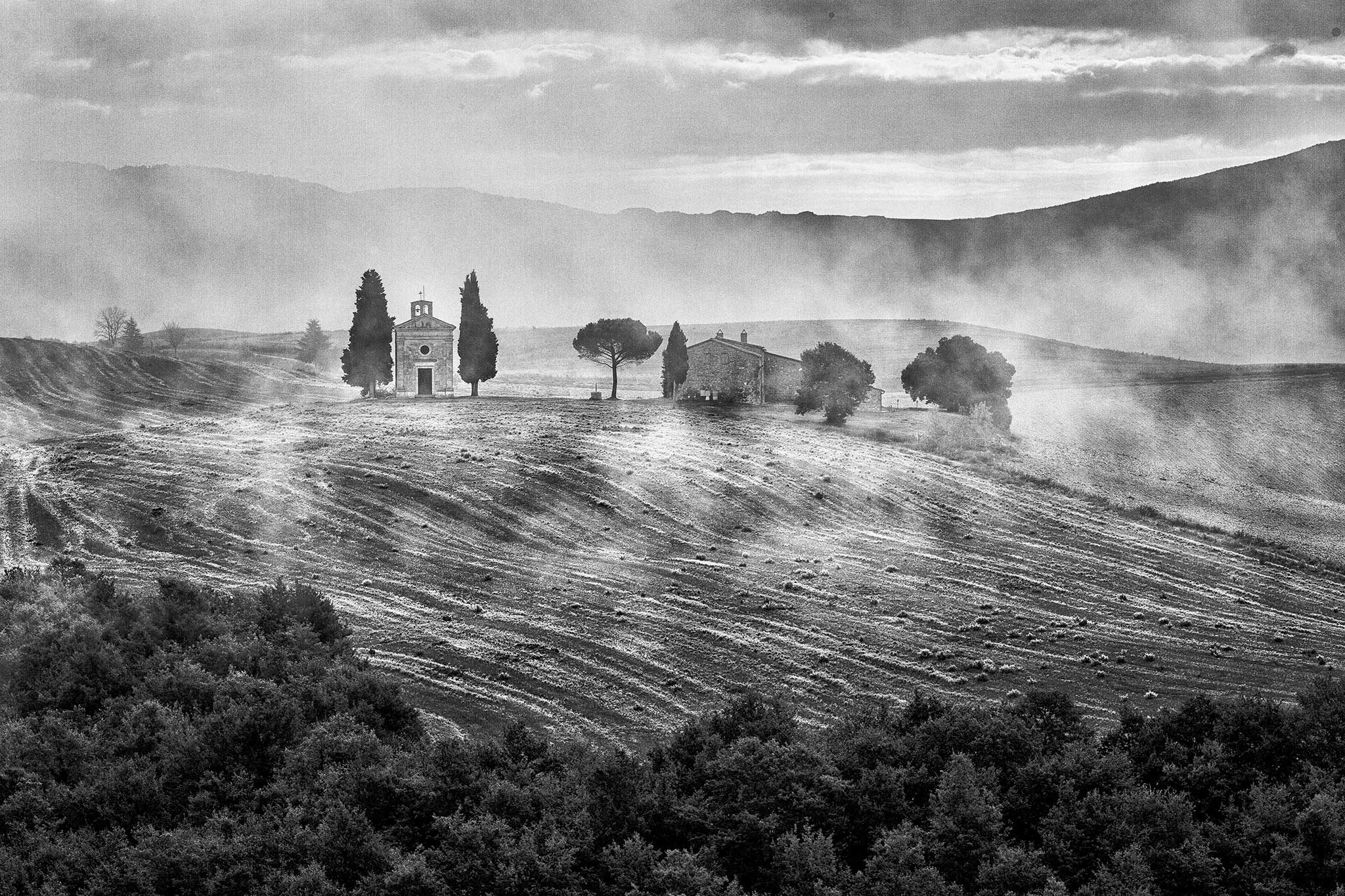 Toskana, Val d'Orcia, Herbst, Workshop, Workshops, Fotografie, Panorama, Photography, Ernst Merkhofer, Fotograf
