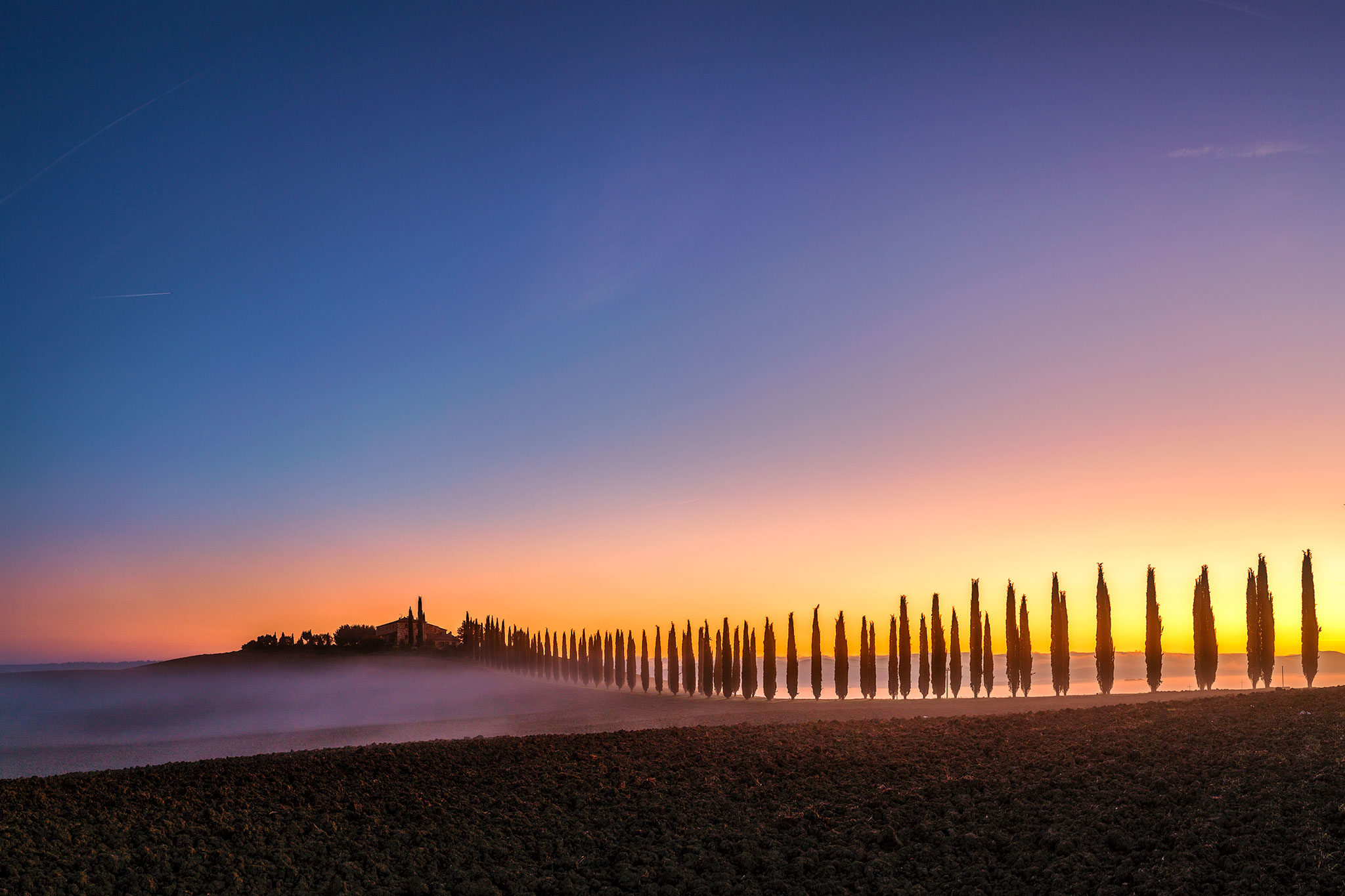Toskana, Val d'Orcia, Herbst, Workshop, Workshops, Fotografie, Panorama, Photography, Ernst Merkhofer, Fotograf