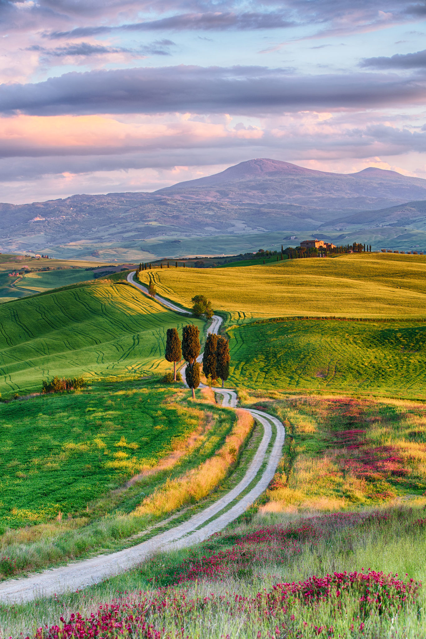 Toskana, Val d'Orcia, Frühling, Workshop, Workshops, Fotografie, Panorama, Photography, Ernst Merkhofer, Fotograf